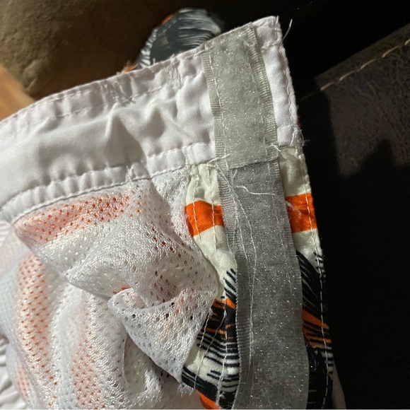 U.S. Polo Assn. Men’s Striped Island Palm 🏝 Swim Trunk Shorts Size Small - Picture 10 of 12